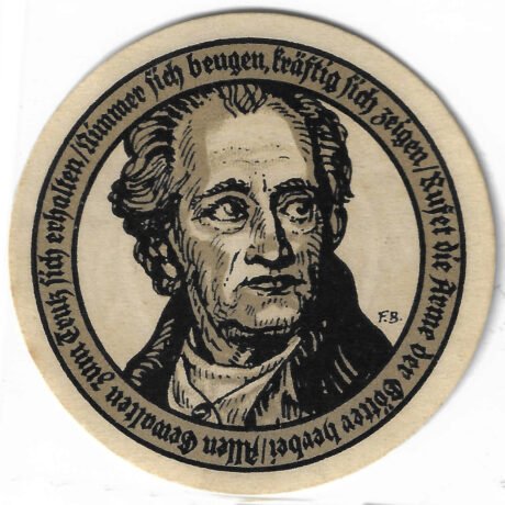 Реверс банкноты 50 fenigów (Niemcy) 1921