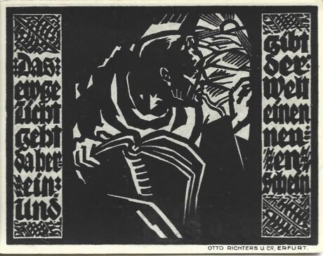 Реверс банкноты 50 fenigów (Niemcy) 1921