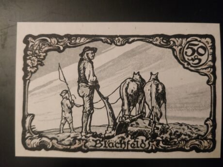 Реверс банкноты 50 fenigów (Niemcy) 1921