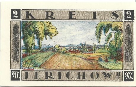 Реверс банкноты 2 marki (Niemcy) 1921