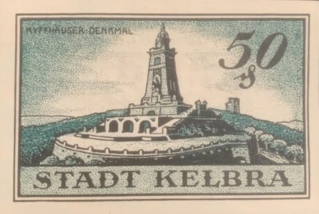 Реверс банкноты 50 fenigów (Niemcy) 1921