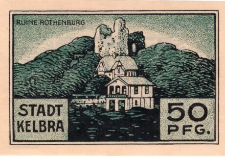 Реверс банкноты 50 fenigów (Niemcy) 1921