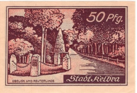 Реверс банкноты 50 fenigów (Niemcy) 1921