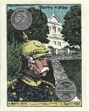 Аверс банкноты 50 пфеннигов (Германия) 1921 года