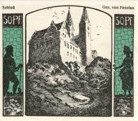 Реверс банкноты 50 пфеннигов (Германия) 1920 года