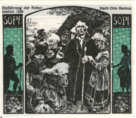 Реверс банкноты 50 пфеннигов (Германия) 1922 года