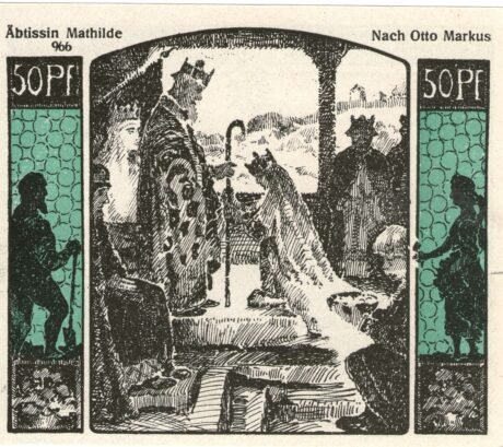Реверс банкноты 50 пфеннигов (Германия) 1922 года