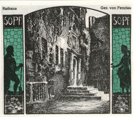 Реверс банкноты 50 пфеннигов (Германия) 1922 года