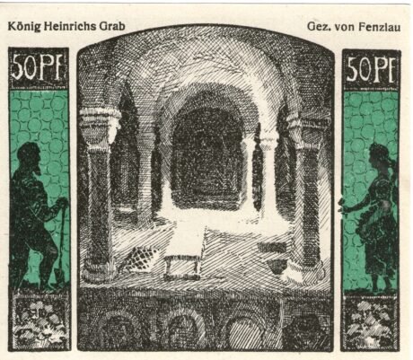 Реверс банкноты 50 пфеннигов (Германия) 1922 года