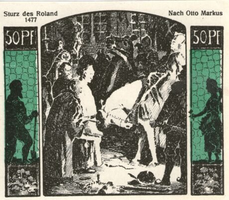 Реверс банкноты 50 пфеннигов (Германия) 1922 года