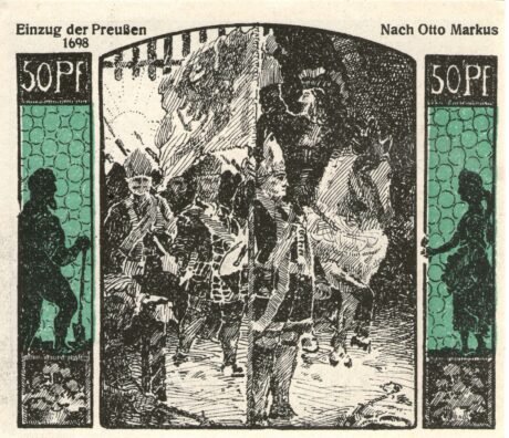 Реверс банкноты 50 пфеннигов (Германия) 1922 года