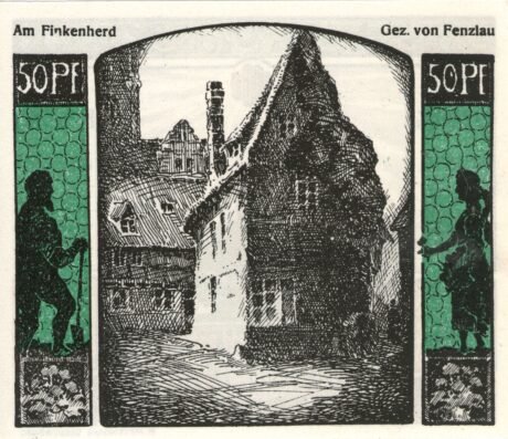 Реверс банкноты 50 пфеннигов (Германия) 1922 года
