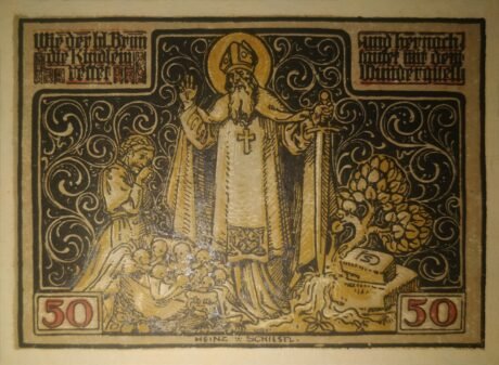 Реверс банкноты 50 fenigów (Niemcy) 1921