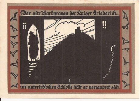 Реверс банкноты 50 fenigów (Niemcy) 1921