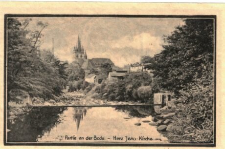 Реверс банкноты 50 fenigów (Niemcy) 1921