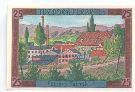 Реверс банкноты 25 fenigów (Niemcy)