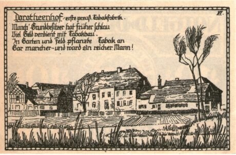 Реверс банкноты 10 пфеннигов (Германия)