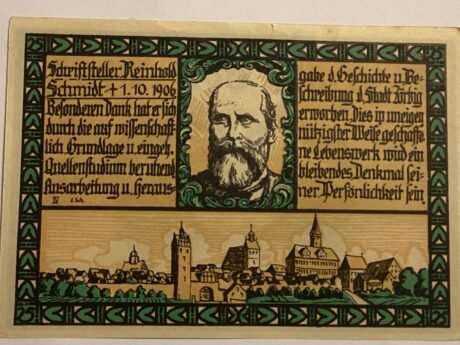 Реверс банкноты 25 пфеннигов (Германия) 1921 года