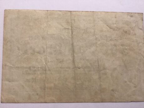 Реверс банкноты 500000 марок Reichsbahndirektion (Германия) 1923 года