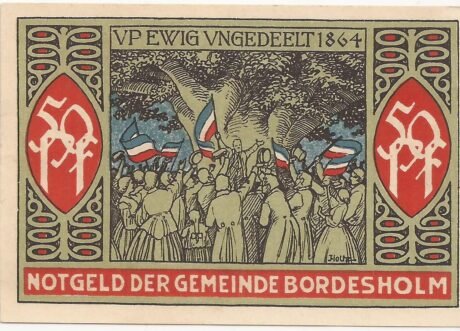 Реверс банкноты 50 fenigów (Niemcy) 1921