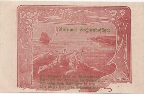 Реверс банкноты 50 fenigów (Niemcy) 1921