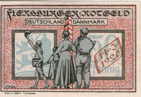 Реверс банкноты 50 fenigów (Niemcy) 1920