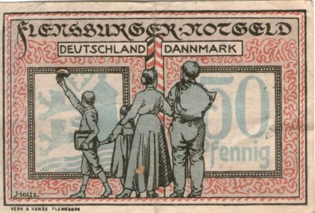 Реверс банкноты 50 fenigów (Niemcy) 1920