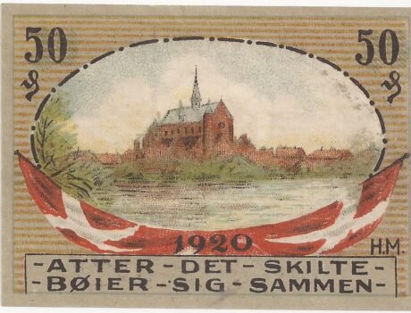 Реверс банкноты 50 пфеннигов (Германия) 1920 года