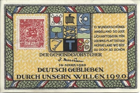 Аверс банкноты 1 marka (Niemcy) 1920