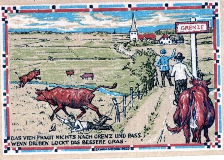 Реверс банкноты 50 fenigów (Niemcy) 1920