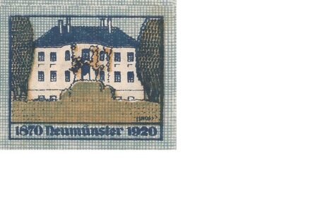 Реверс банкноты 10 fenigów (Niemcy) 1920