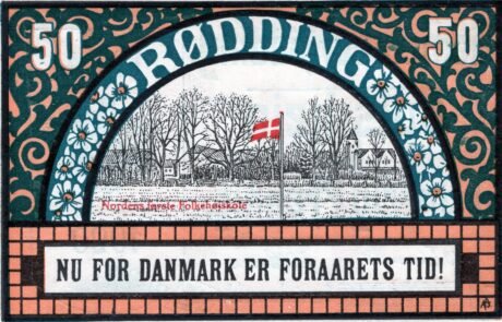 Реверс банкноты 50 fenigów (Niemcy) 1920