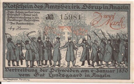 Аверс банкноты 2 marki (Niemcy) 1919