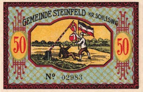 Реверс банкноты 50 пфеннигов (Германия) 1920 года