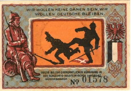 Реверс банкноты 50 fenigów (Niemcy)