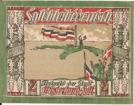 Реверс банкноты 2 marki (Niemcy) 1920