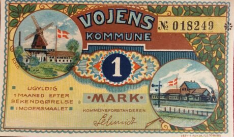 Аверс банкноты 1 marka (Niemcy) 1920