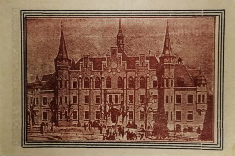 Реверс банкноты 10 fenigów (Niemcy)