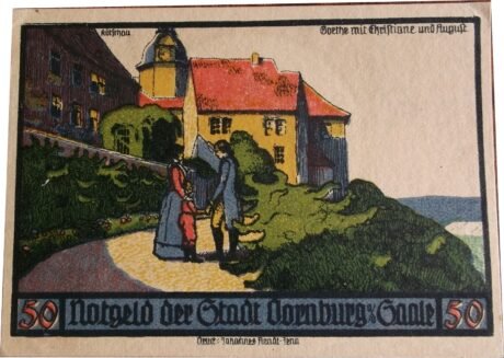 Реверс банкноты 50 пфеннигов (Германия) 1921 года