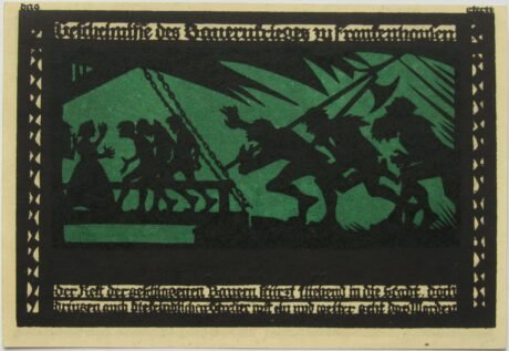 Реверс банкноты 50 fenigów (Niemcy) 1921