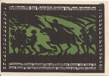 Реверс банкноты 50 fenigów (Niemcy) 1921