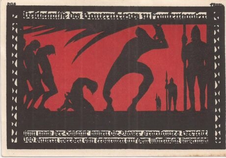 Реверс банкноты 50 fenigów (Niemcy) 1921