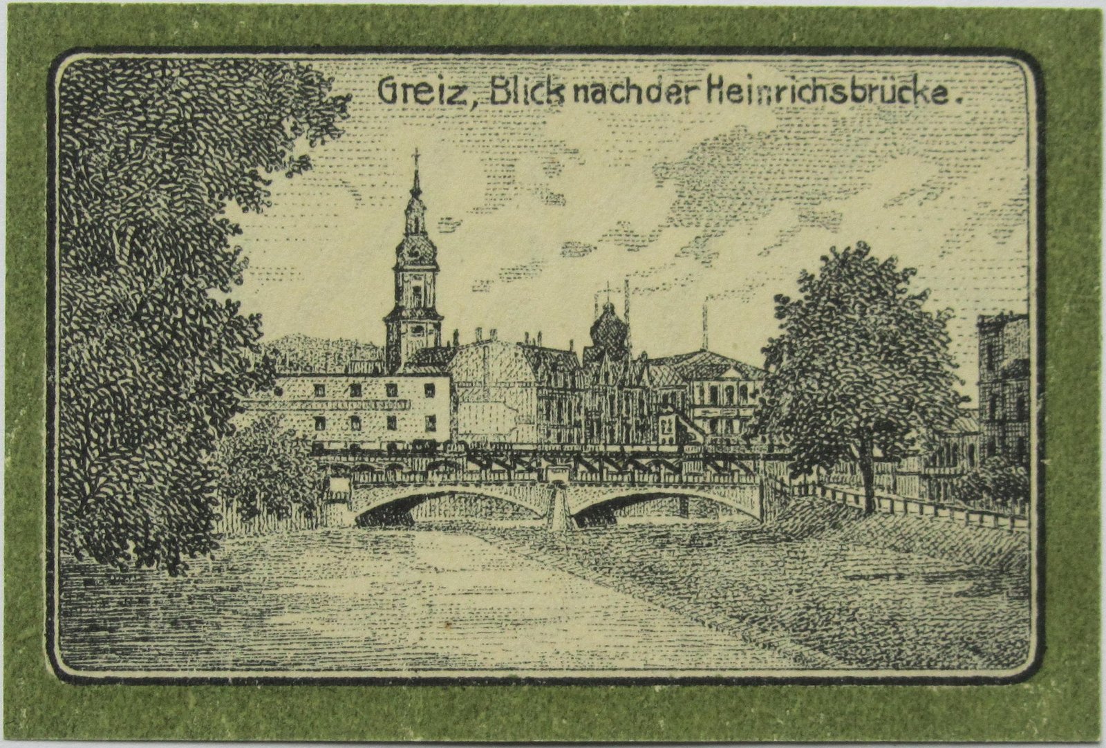 Реверс банкноты 25 пфеннигов Bank für Handel und Industrie (Германия) 1921 года