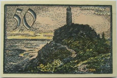 Реверс банкноты 50 fenigów (Niemcy) 1921