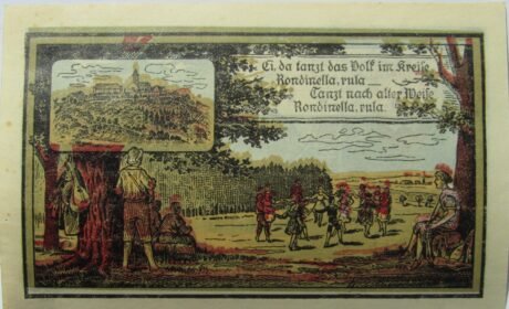 Реверс банкноты 25 fenigów (Niemcy) 1921