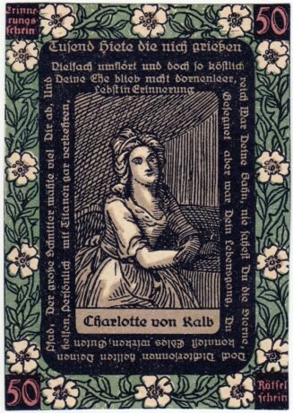 Аверс банкноты 50 fenigów (Niemcy) 1921