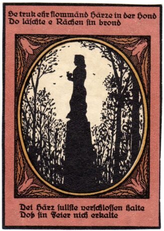 Реверс банкноты 50 fenigów (Niemcy) 1921