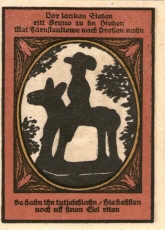 Реверс банкноты 50 fenigów (Niemcy) 1921