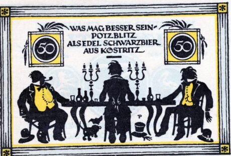 Реверс банкноты 50 пфеннигов (Германия) 1921 года