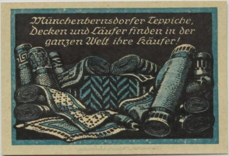 Реверс банкноты 25 fenigów (Niemcy)